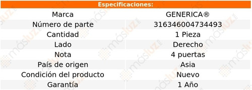 Parrilla Der S/faro Niebla Audi A6 12/15 Generica Foto 2