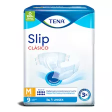 Pañal Tena Slip Clásico M Paquete X 9 Und