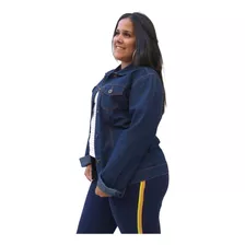 Jaqueta Jeans Plus Size