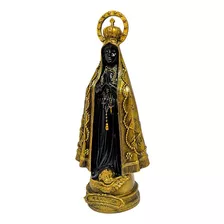 Nossa Senhora Po De Marmore Imagem Grande Durável 30cm