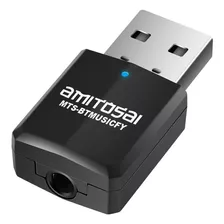 Receptor Bluetooth Usb Auto Estereo Sonido Hd Con Manos Libres Amitosai Mts-btmusicfy Calidad Inalambrica Sonido Stereo