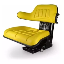 Butaca Para Tractor Universal Asiento Agricola Amarilla