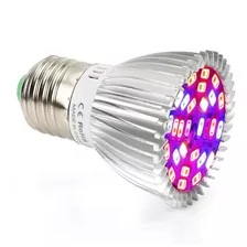 Led Grow 28w Lâmpada 110v 220v Cultivo Indoor Estufa Flora