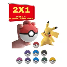 Pokebolas Con Pokemon Adentro Pokeball Juguete Promocion 6x3