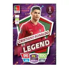 Cristiano Ronaldo Legend - Card Copa Do Mundo 2022 Adrenalyn