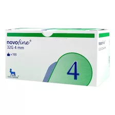 Aguja Novofine 4mm Caja X 100