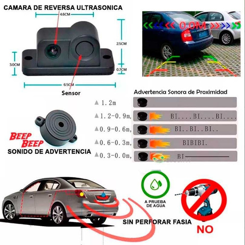 Espejo Retrovisor Dvr Personalizado Subaru Sensor De Reversa Foto 5