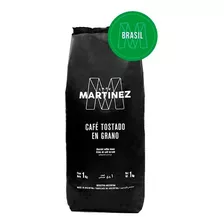 Cafe Martinez En Grano Tostado Brasil 1kg