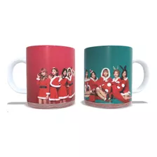 Tazon + Posa Vaso Twice Navidad Kpop