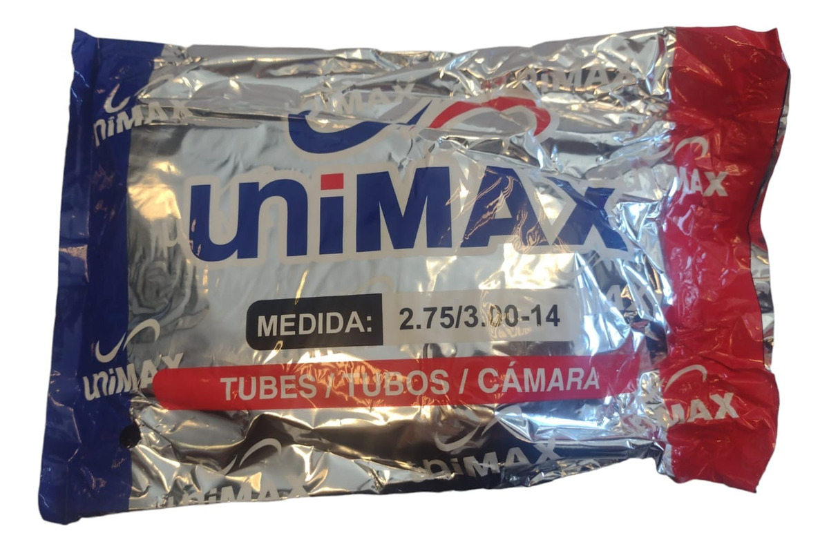 Camara Moto 275/300 - R14 Unimax Guerrero Trip 110