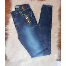 Calça Jeans Feminina Skine Peg & Vest Com Lycra