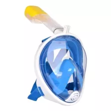 Máscara De Mergulho Snorkel Silicone Adultos Com Respirador