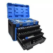 Caja De Herramientas Master Con 299 Piezas Bgs 74000 Color Azul