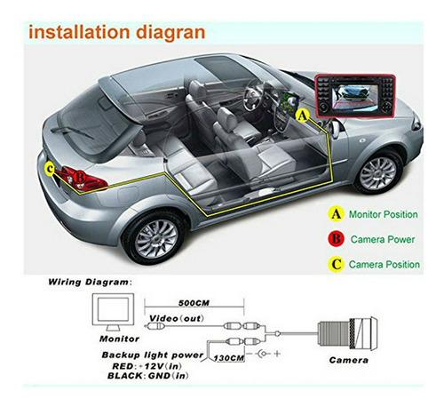 Cmara Marcha Atrs Para Mitsubishi Outlander. Foto 7