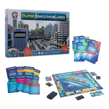 Jogo De Mesa Moderno Super Banco Imobiliário Com Máquininha