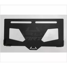 Porta Placa Moto Universal Acero Inoxidable Portaplaca 