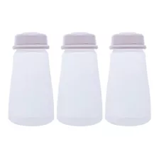 Set 3 Mamaderas Almacenamiento Leche Materna Pigeon 150 Ml