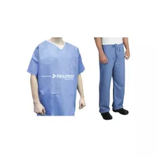 Ambo Clinico Desechable Camisa + Pantalon. 1 Unid. V/a