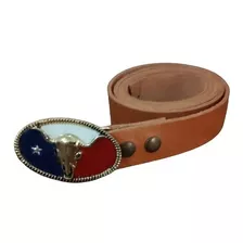 Cinturon De Cuero Chapon Texano Cowboy Western Country
