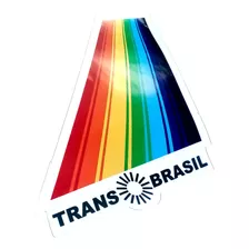 Adesivo Transbrasil Retrô Aviação