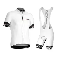 El Maillot Ciclismo Blanco Puro Absorver El Sudor