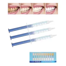 Blanqueamiento Dental En Jeringa Kit X3 Para Luz Led Uv