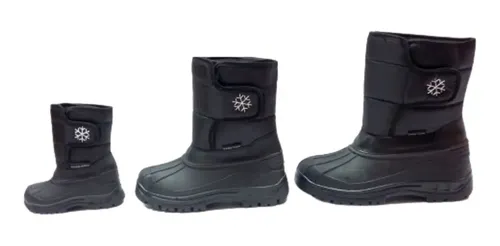 Botas Freeride Pre Ski Impermeables Nieve Lluvia Apreski Negro Talle 26