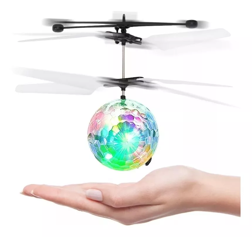 Drone Bola Voadora Com Sensor Infravermelho Voa De Verdade
