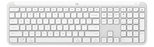 TECLADO LOGITECH K950 SIGNATURE WHITE BLANCO ESPAÑOL LATINOAMÉRICA