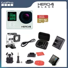 Hero4 Black (nueva Openbox) + Extreme 64gb + Set Accesorios