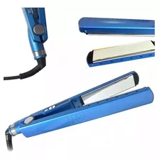 Plancha Alisadora Profesional De Pelo Nano Titanio 450° F Color Celeste