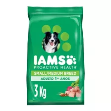 Iams Alimento Seco Perro Adulto Raza Peq / Med Pollo 3kg