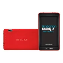 Tablet Necnon M002q-2 7 16gb Roja Con 2gb De Memoria Ram 