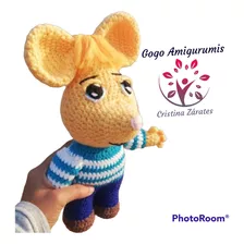 Topo Gigio De Colección Tejido Amigurumi