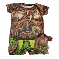 Body Ou Camiseta Maui Moana Artesanal 