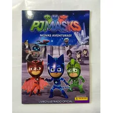 Álbum Pj Masks 2018 - Completo Figurinhas Coladas - Pjmasks