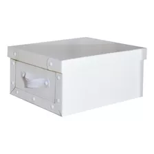 Caja Baulera Organizadora Chica Blanca Microbox