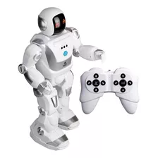 Robo Program A Bot X 40cm Com Controle Remoto Fun F0079-0 Cor Branco