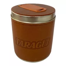 Yerbera Taragüi Cuero Marrón Chica