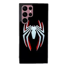 Funda Para Galaxy Spiderman Hombre Araña Fondo Negro Blanco