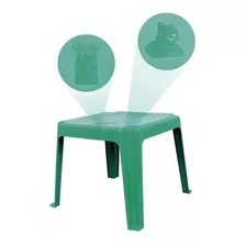 Mesa De Plastico Decorada Infantil Antares Verde Kit 06
