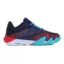 Tênis Babolat Jet Premura 2 Azul E Vermelho