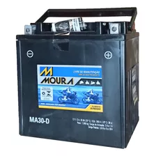 Bateria Moura Moto Ma30-d 30 Ah