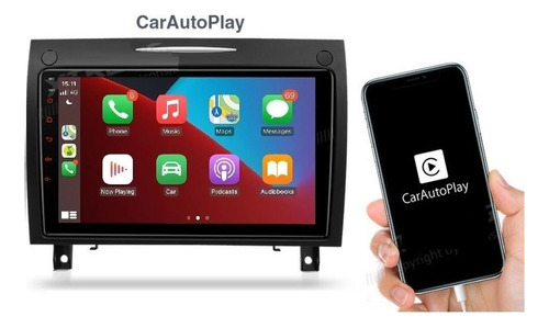 Mercedes Benz Slk 2003-2011 Carplay Android 11 Radio Touch Foto 6