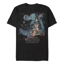 Star Wars Camiseta Two Hopes Para Hombre, Negro, 5xl