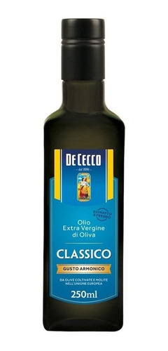 Aceite De Oliva De Cecco Extra Virgen 250 Ml. Italia