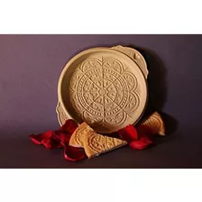 Brown Bag Rose Window Shortbread Cookie Pan