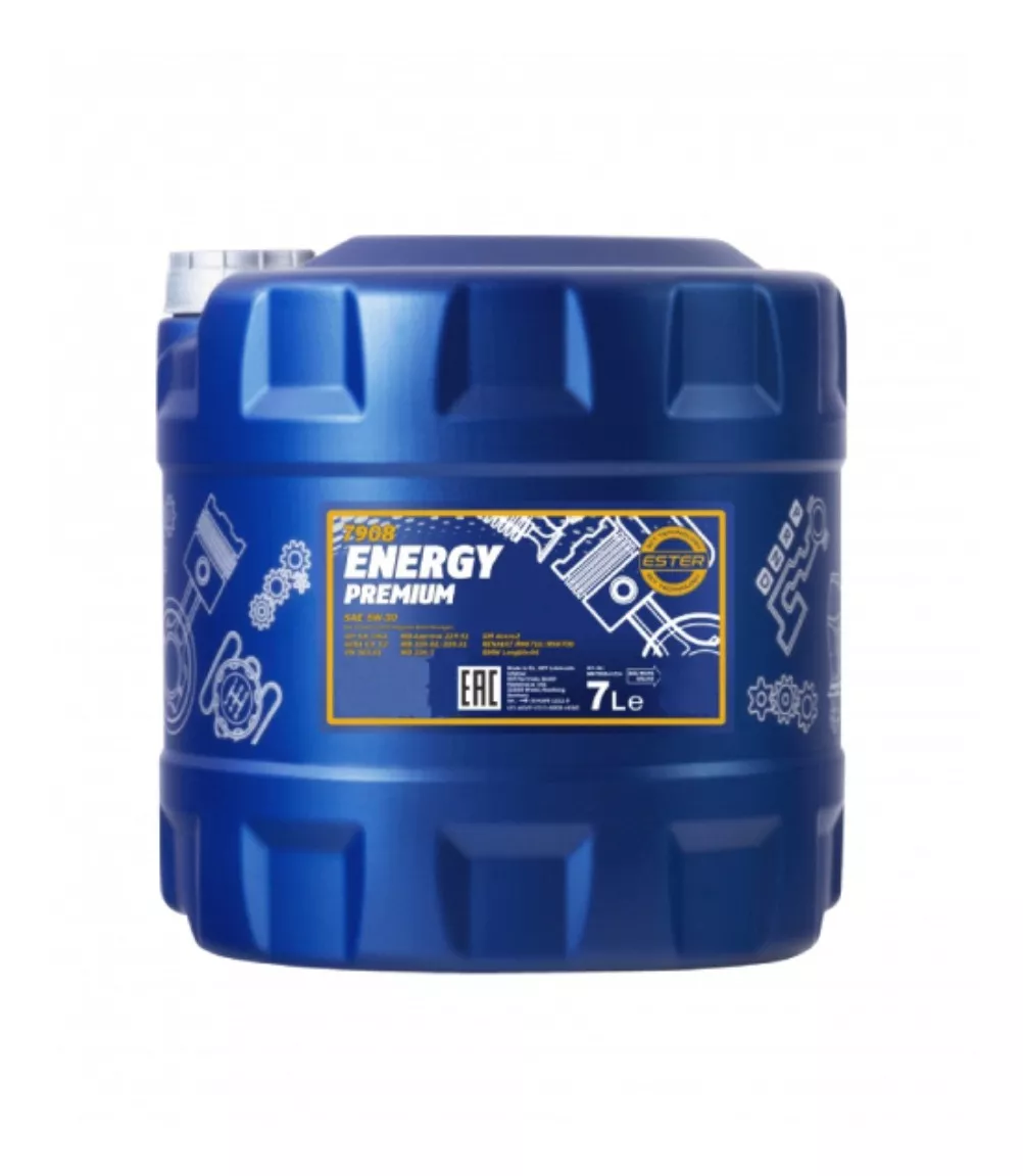 Aceite Para Motor Mannol Sintético Energy Premium 5w-30 7908 X 7l