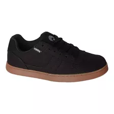 Zapatilla Osiris Modelo Relic Negro Marrón Lona Exclusiva