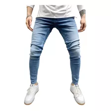 Jeans / Joggers Skinny Para Hombre | No Cargo | Denim Strech